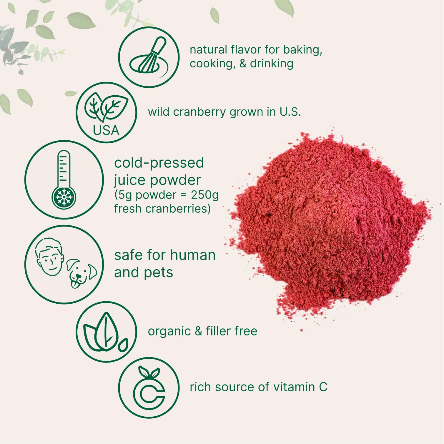 Micro Ingredients polvo mezclado en smoothie, beneficio de integración fácil