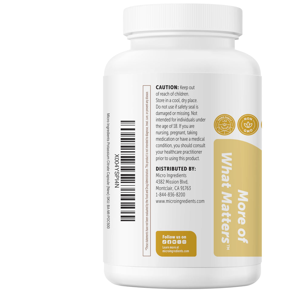 Micro Ingredients cápsulas en bolsa deportiva para llevar cómodo