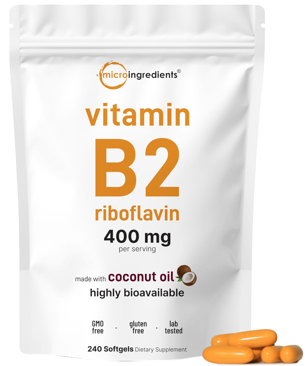 Micro Ingredients frasco frontal mostrando 240 softgels y etiqueta clara