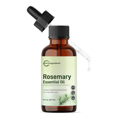 Micro Ingredients botella junto a una regla para comparar tamaño práctico
