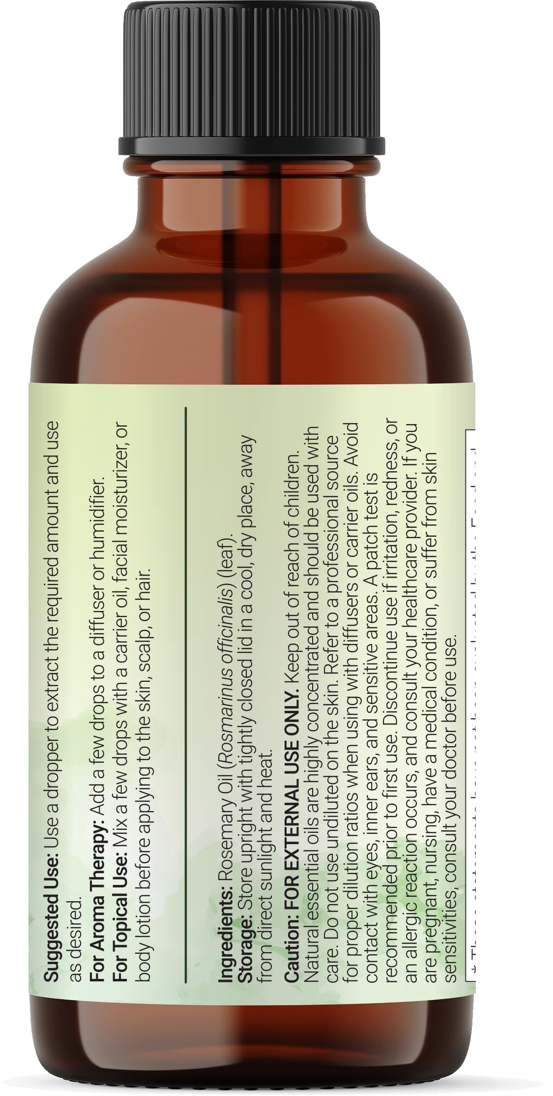 Micro Ingredients etiqueta con lista de ingredientes y pruebas de laboratorio