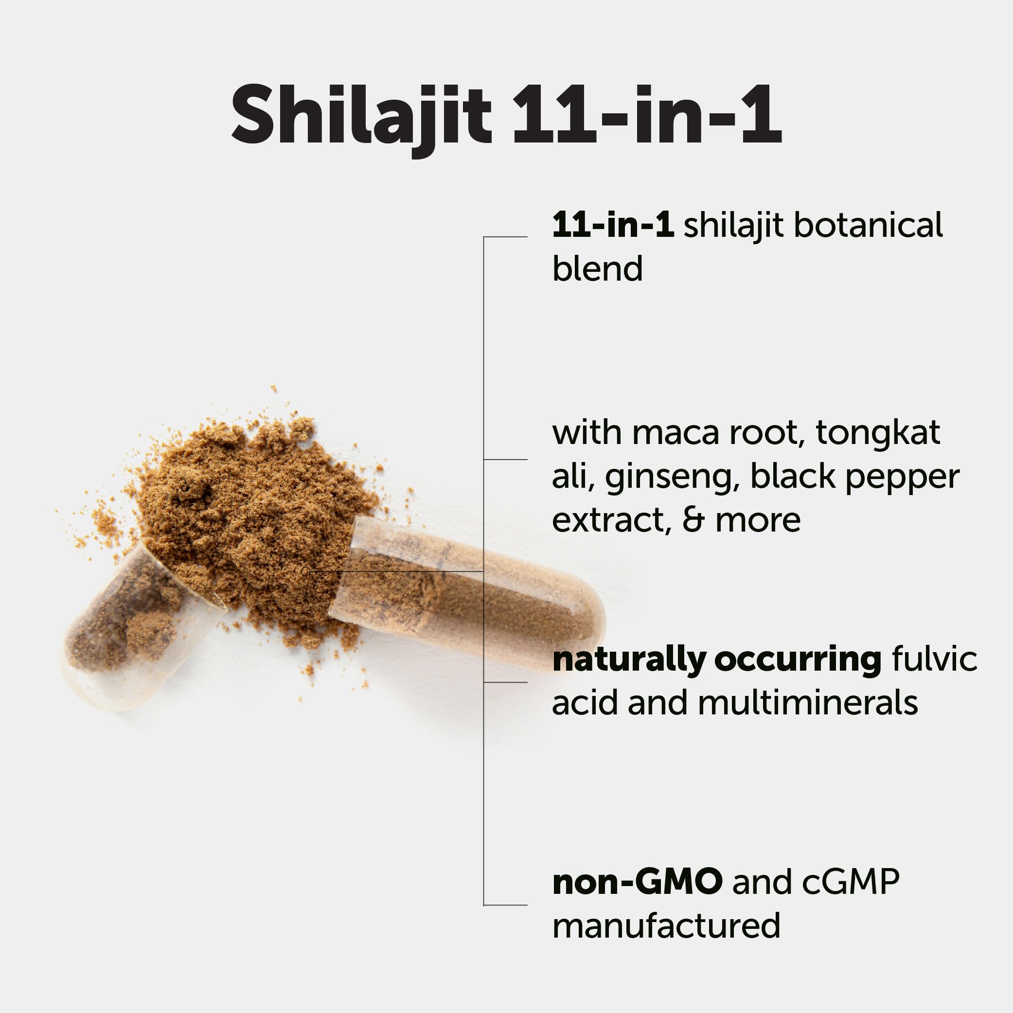 Micro Ingredients cápsulas apiladas en primer plano mostrando tamaño fácil de tragar