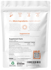 Micro Ingredients primer plano de softgel con textura suave y fácil ingestión