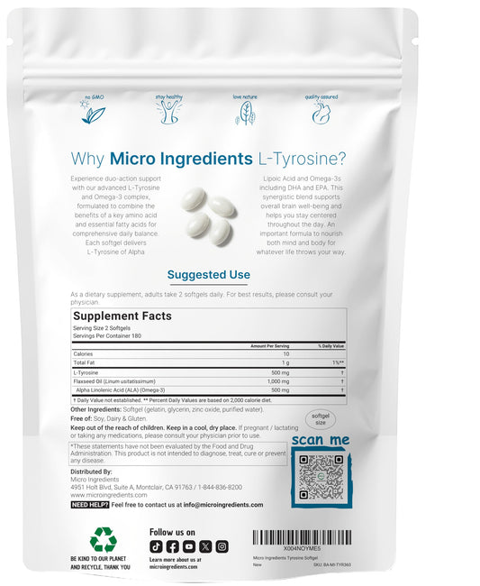 Micro Ingredients close-up textura del softgel destacando fácil ingestión y pureza