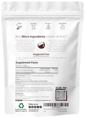 Micro Ingredients textura del softgel a close-up que resalta suavidad y fácil ingestión