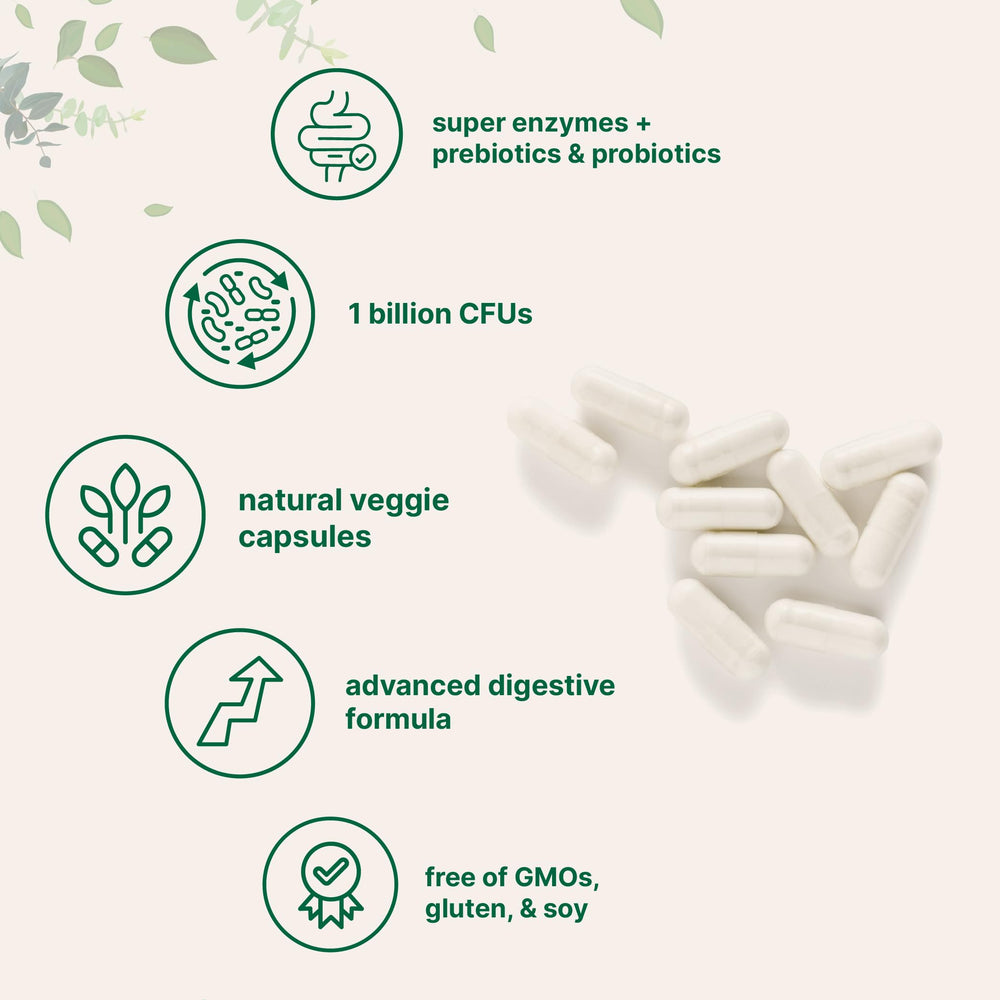 Micro Ingredients ingredientes clave como psyllium, bromelina e inulina en primer plano