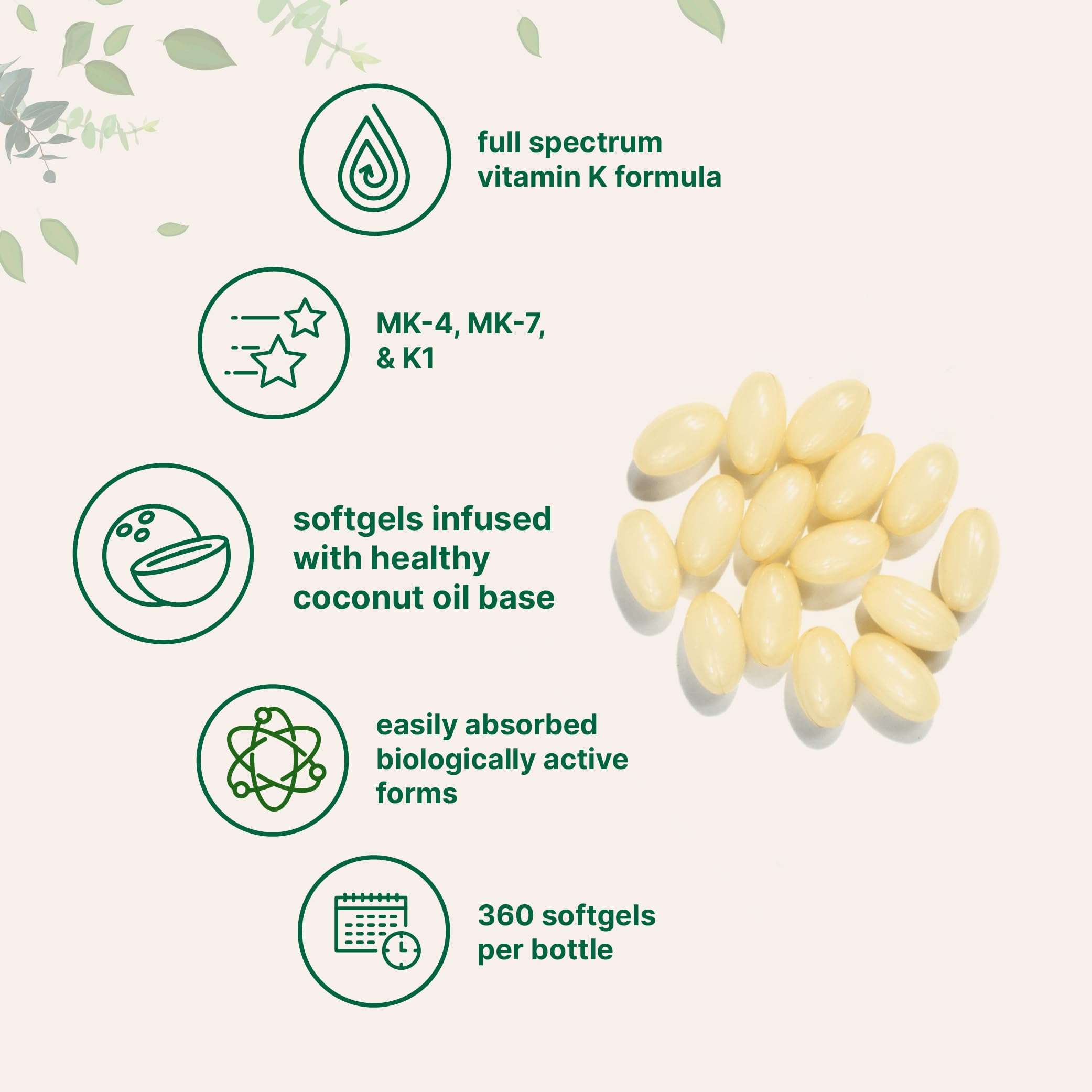 Micro Ingredients bolsa abierta con 360 cápsulas, ideal para almacenamiento prolongado