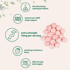 Micro Ingredients tableta colocada bajo la lengua, rápida absorción práctica