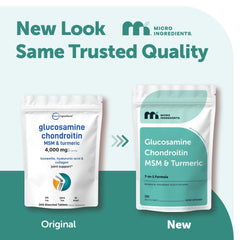 Micro Ingredients detalle de tabletas bisectadas, fácil de partir y tragar