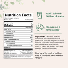 Micro Ingredients tabletas cerca para ver textura y calidad