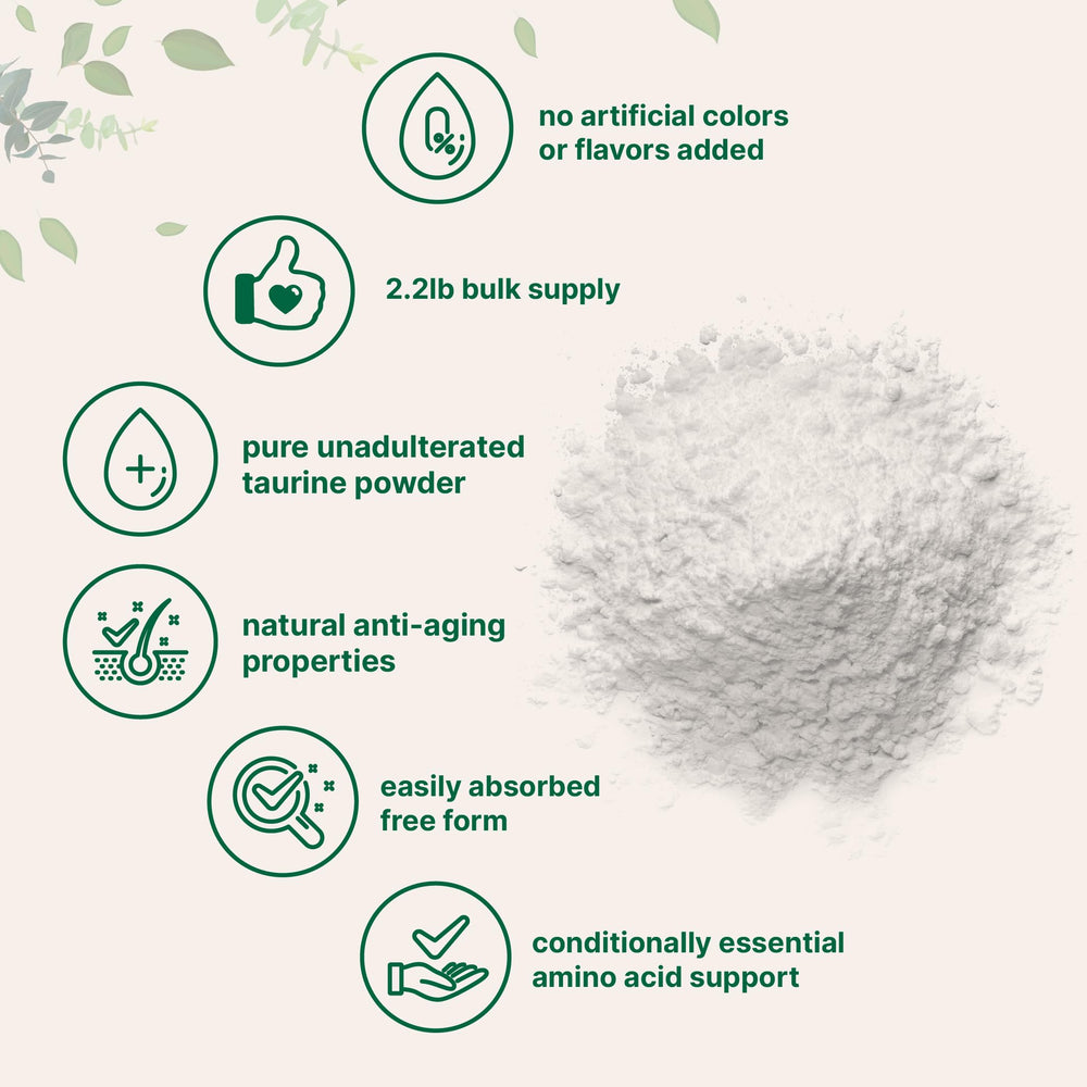 Micro Ingredients taurina añadida a un batido para energía y recuperación