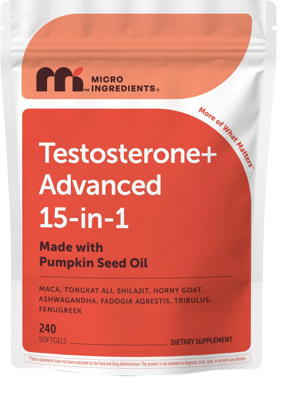 Micro Ingredients envase frontal mostrando etiqueta clara y beneficios