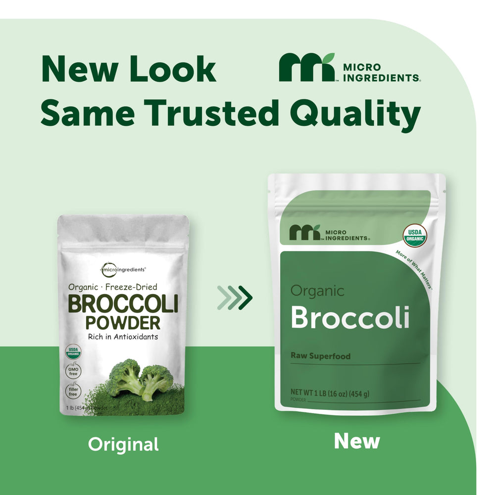 Micro Ingredients textura fina del polvo de brócoli, mezcla rápida
