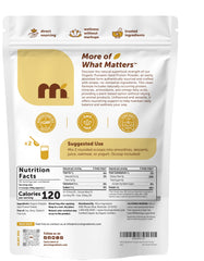 Micro Ingredients primer plano de polvo fino mostrando textura suave