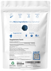 Micro Ingredients textura del polvo azul para color intenso y mezcla fácil