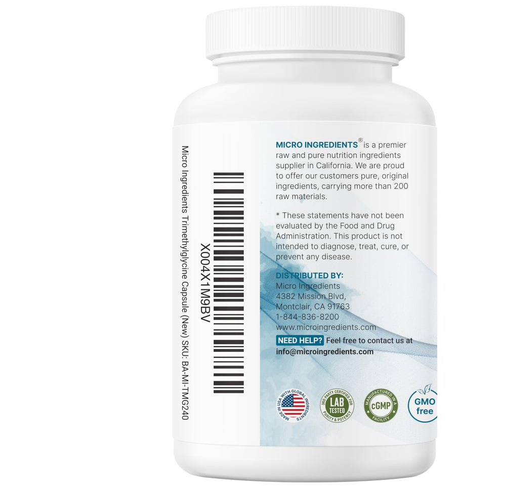 Micro Ingredients documentos de calidad que muestran pruebas de laboratorio y cGMP