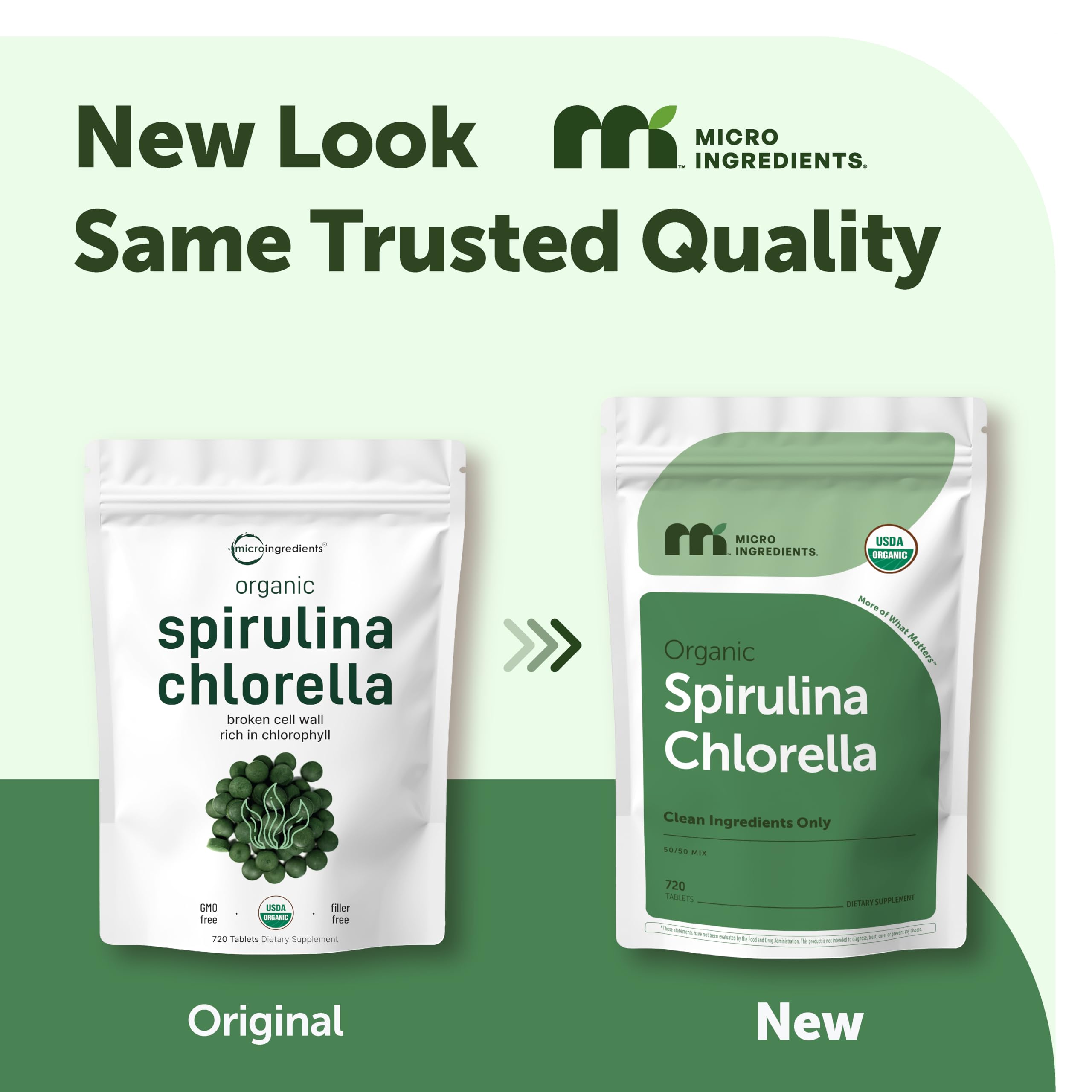 Micro Ingredients mano sosteniendo varios comprimidos para toma fácil y portable