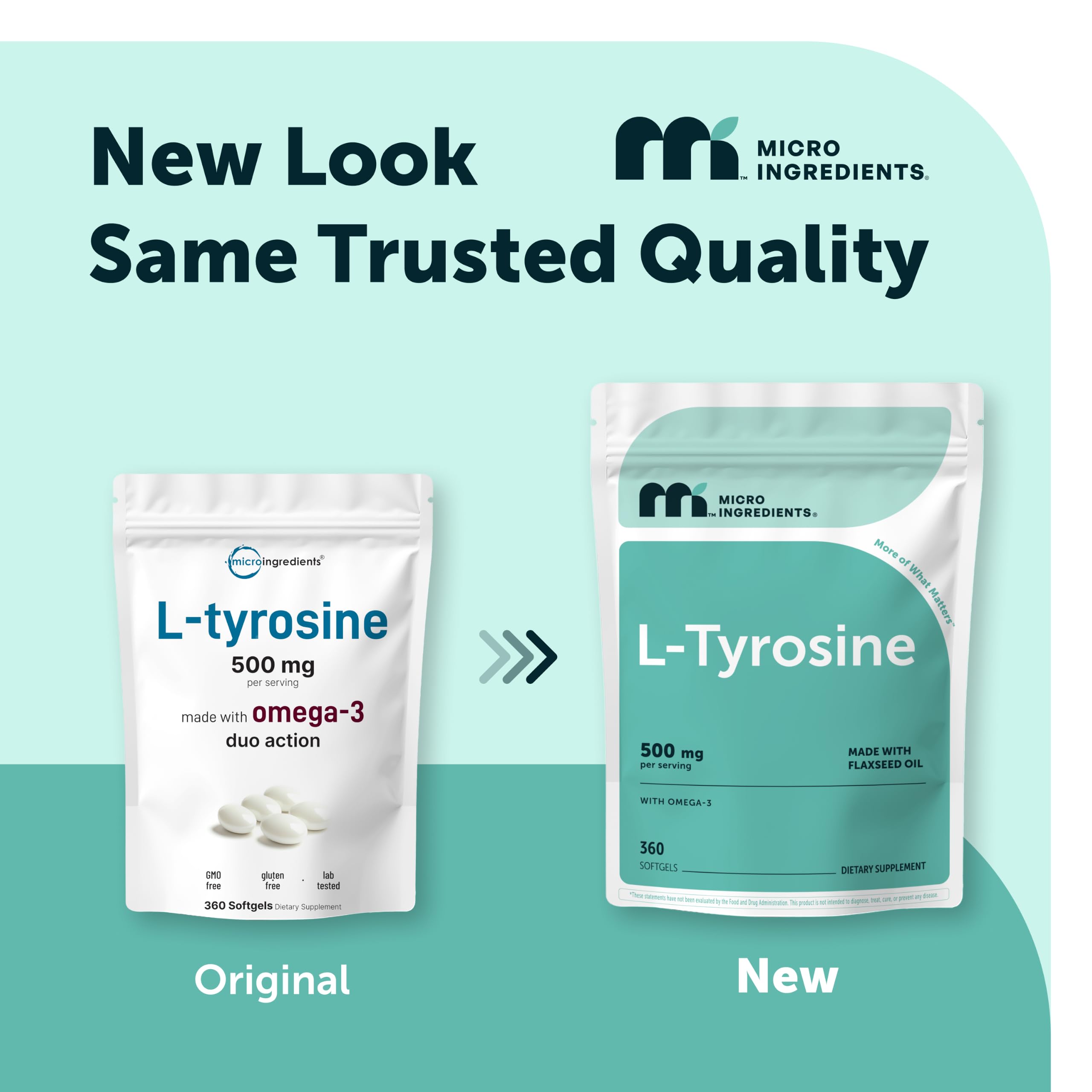 Micro Ingredients persona sosteniendo softgel demostrando tamaño cómodo y práctico