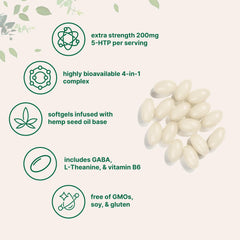 Micro Ingredients softgel en mano para comparar tamaño y dosificación