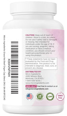 Micro Ingredients cápsulas junto a un calendario de rutina diaria