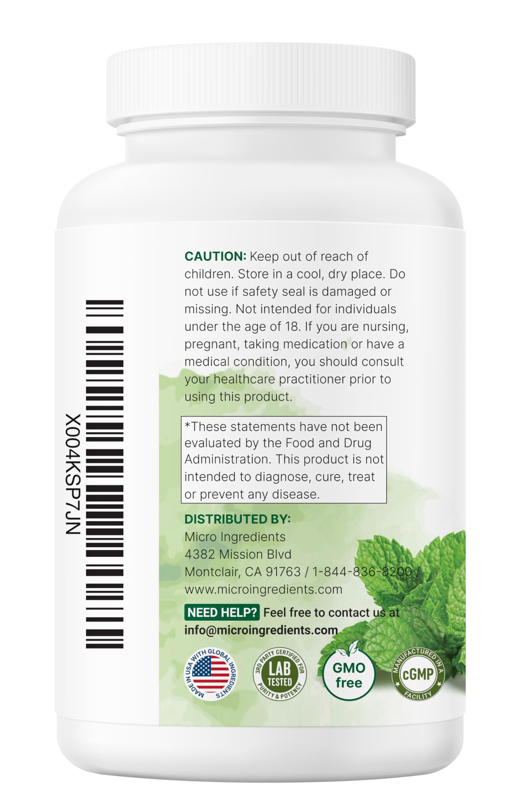 Micro Ingredients cápsulas junto a un desayuno para integración diaria