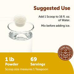 Micro Ingredients bebida preparada en vaso para hidratación rápida y refrescante