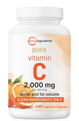 Micro Ingredients envase frontal mostrando 240 cápsulas y alta potencia