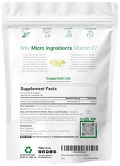Micro Ingredients detalle de una cápsula blanda que resalta su textura y pureza