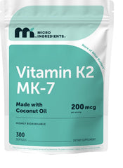 Micro Ingredients frente del empaque mostrando 300 cápsulas y beneficio conveniencia