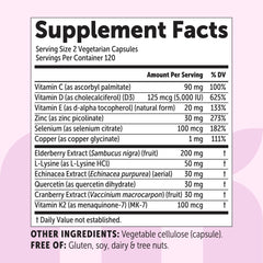 Micro Ingredients botella abierta mostrando cápsulas vegetales