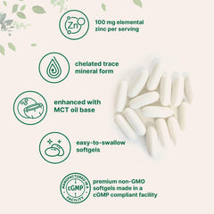 Micro Ingredients softgel en mano ilustrando tamaño y facilidad de uso diario
