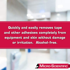 Micro-Scientific aplicación con hisopo en piel reduce dolor