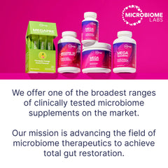 Microbiome Labs estilo de vida tranquilo ilustrando confort digestivo