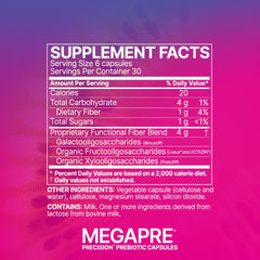Microbiome Labs MegaPre en cocina con persona incorporándolo a la rutina diaria