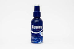 Microdacyn frasco frontal 120 ml mostrando etiqueta y facilidad de uso
