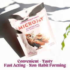 Microjoy envase resellable abierto para conservar frescura y comodidad de uso