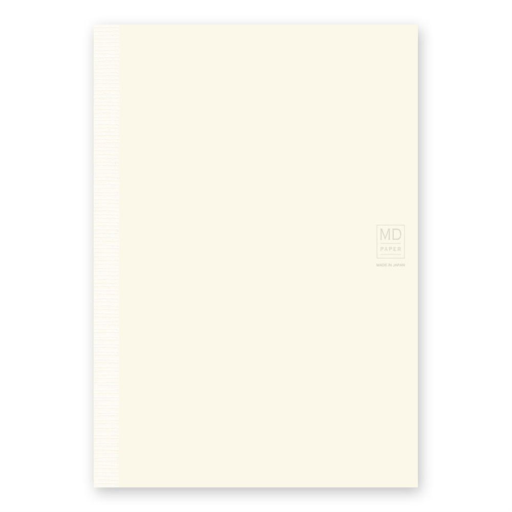 Midori textura del papel crema mostrando superficie ideal para pluma