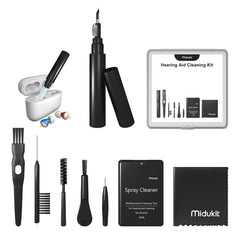Midukit estuche exterior compacto y portátil, facilita limpieza en viaje