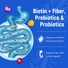 Migcopat etiqueta con lista de ingredientes y cantidad de probióticos visible