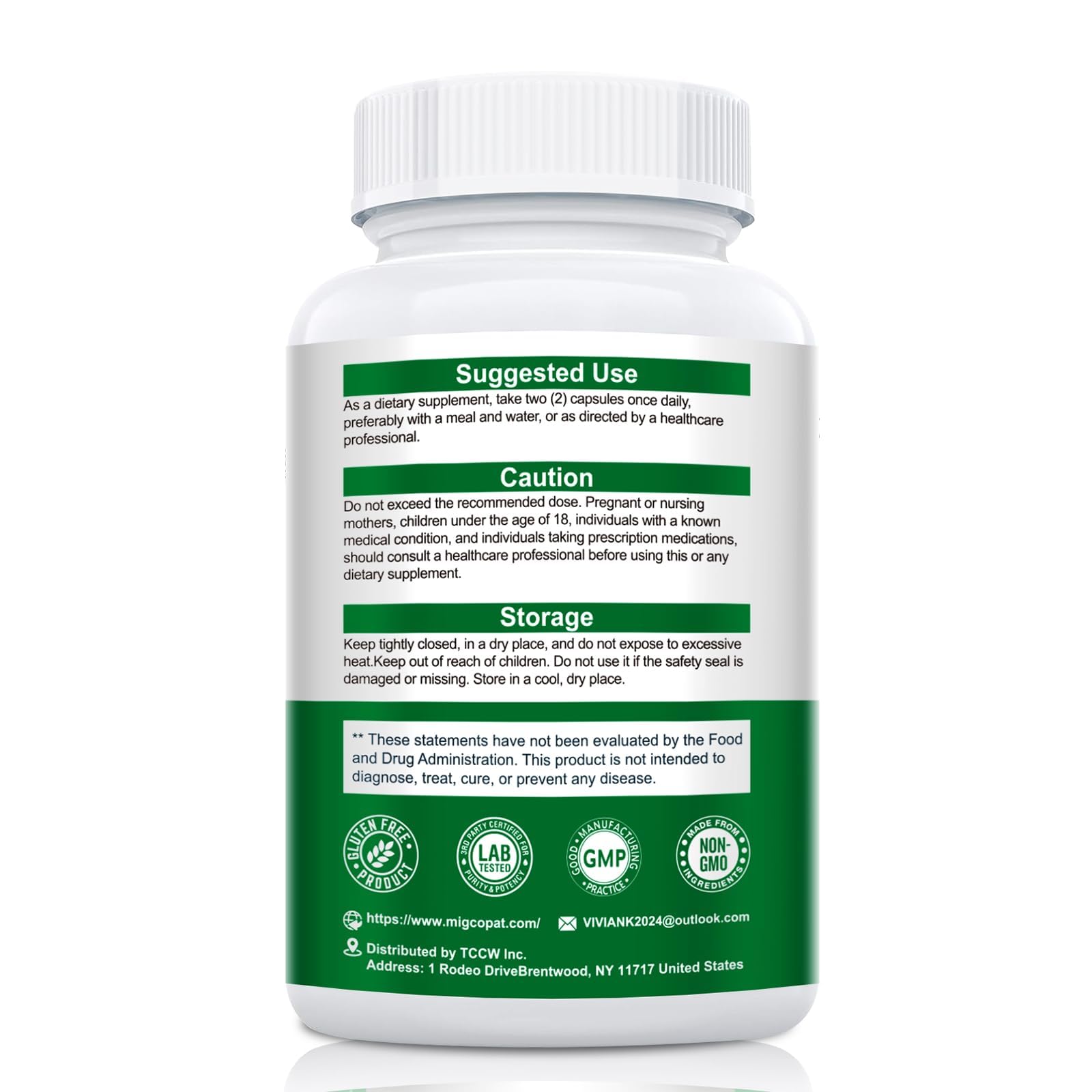 Migcopat uso diario: formato cómodo y sostenible