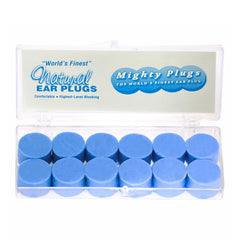 Mighty Plugs vista frontal del empaque muestra comodidad y naturalidad
