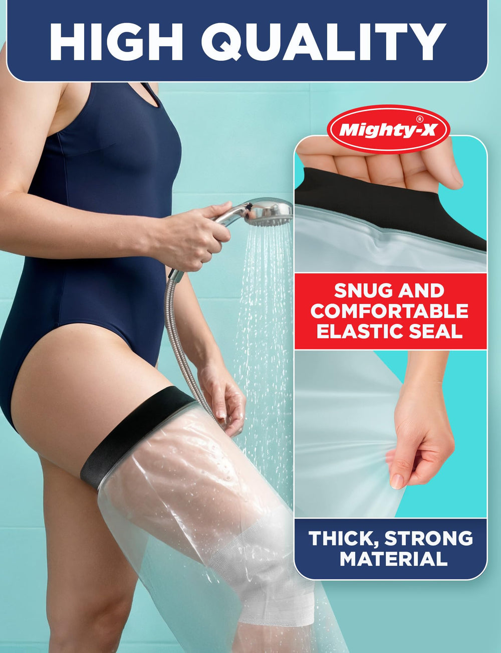 Mighty-X paquete con accesorios y paño para limpieza rápida
