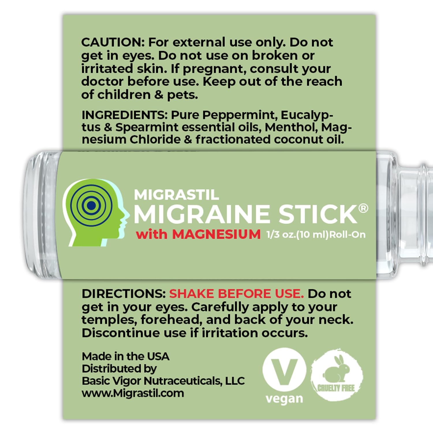 MIGRASTIL bola metálica aplicadora para una aplicación sin derrames