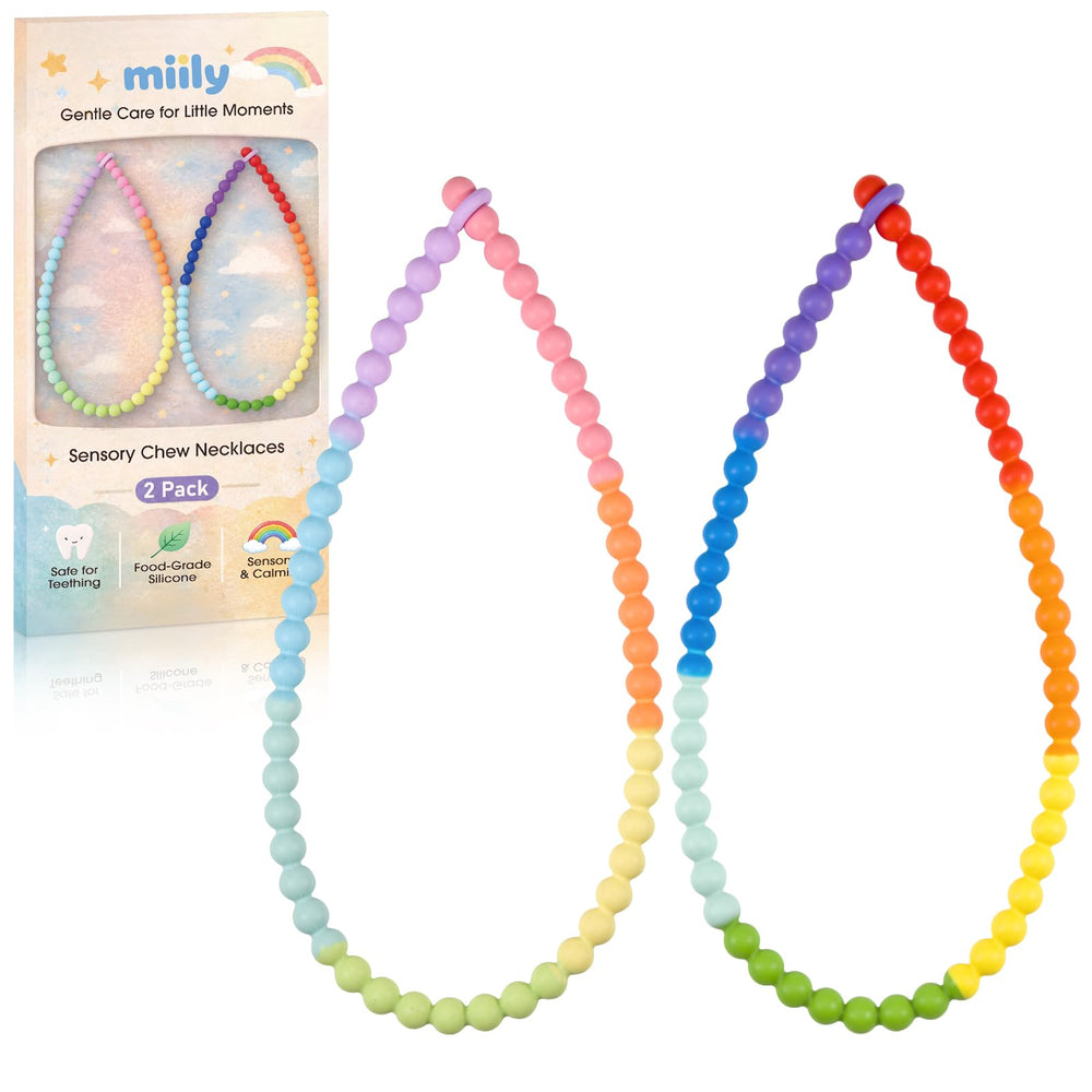Miily collar embalaje frontal muestra el par y beneficio seguro
