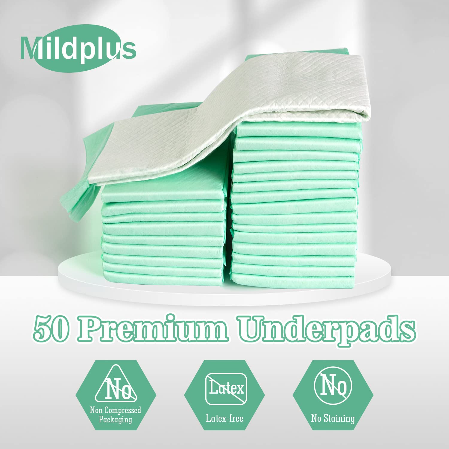 MILDPLUS conjunto de 50 piezas desplegadas, lista para uso doméstico