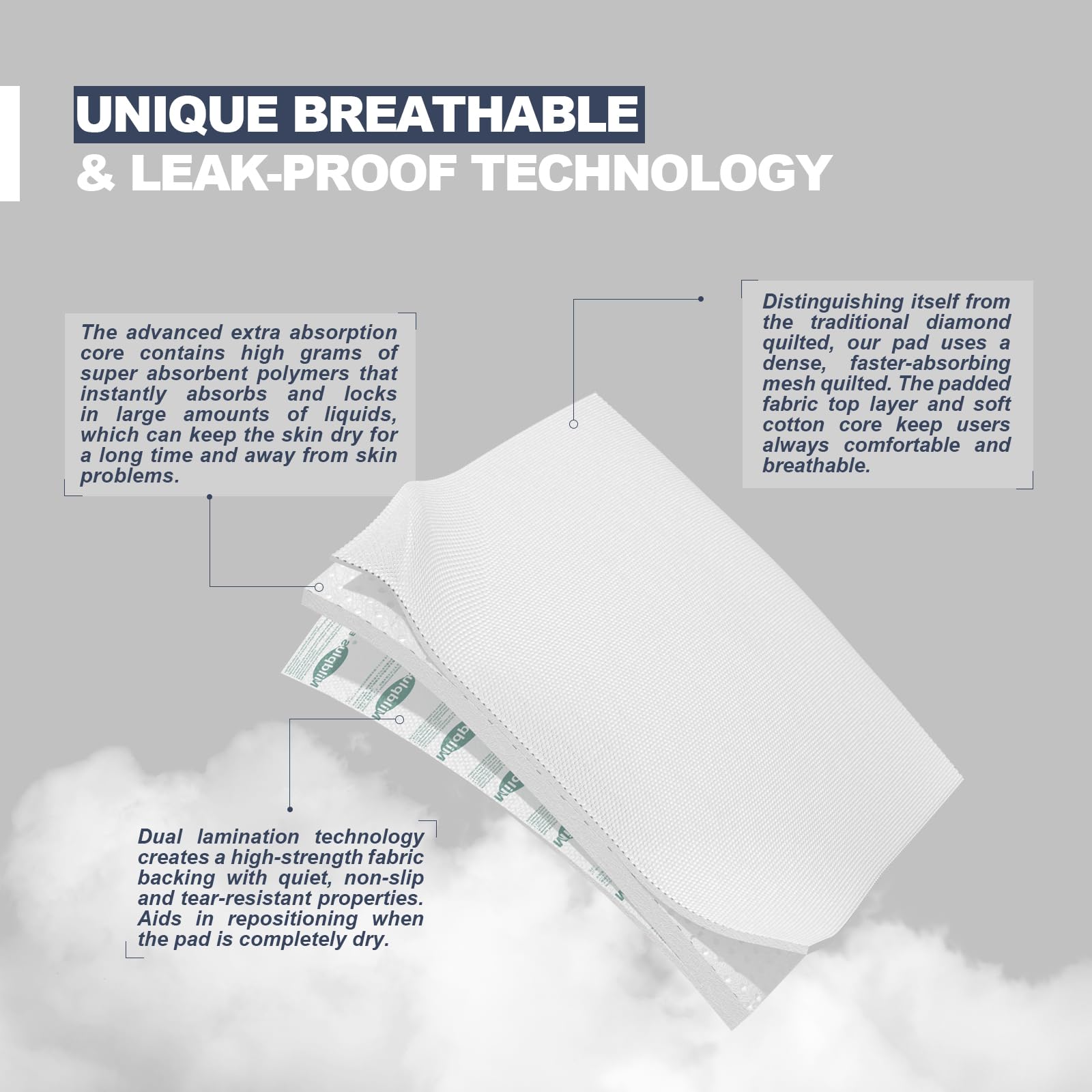 MILDPLUS protección en posparto, absorbente y confortable