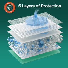 MILDPLUS protector en uso en cama, mantiene la superficie seca y protegida