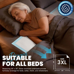 MILDPLUS detalle superficie superior sin blanquear, suave para piel sensible