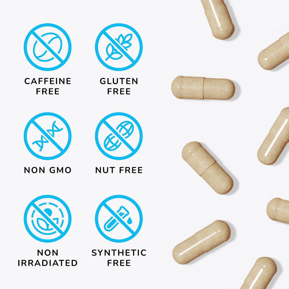 Mind Lab Pro etiqueta con lista de ingredientes y beneficios