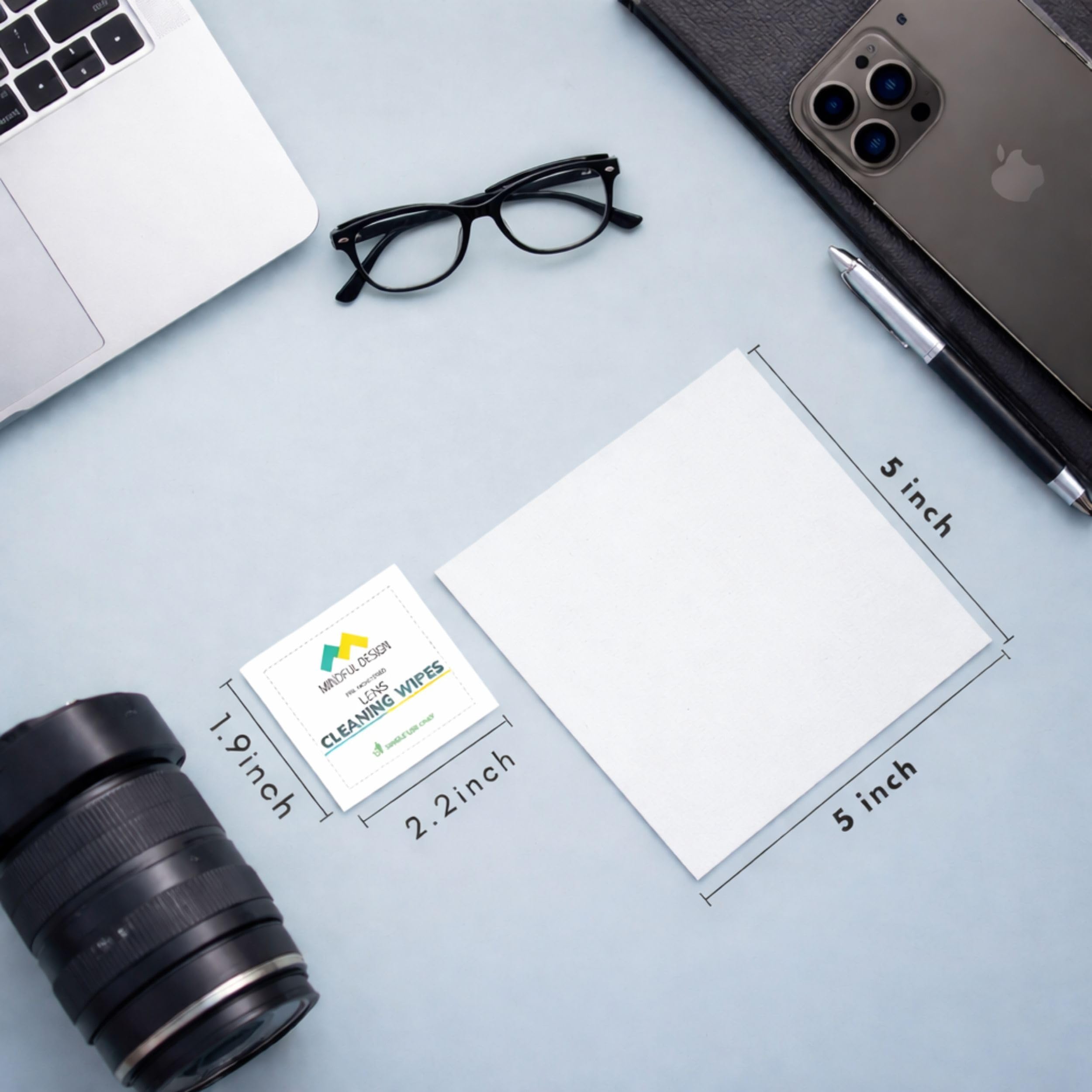 Mindful Design etiqueta con ingredientes y beneficios visibles
